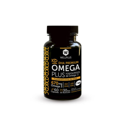 Omega Plus 670mg (Fosfolípidos de Omega 3) 60 cápsulas