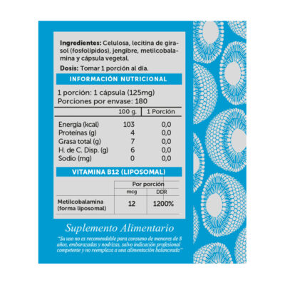 Vitamina B12 Plus Liposomal