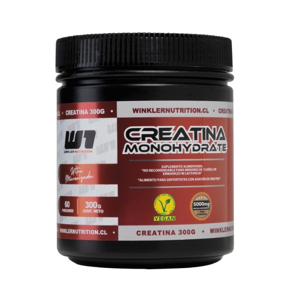 Creatina Monohidratada 300 gr. Winkler Nutrition