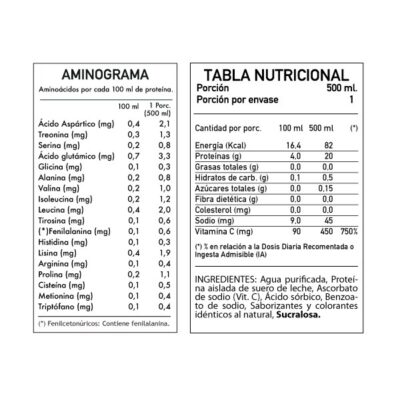 Prote líquida 500 cc Winkler Nutrition